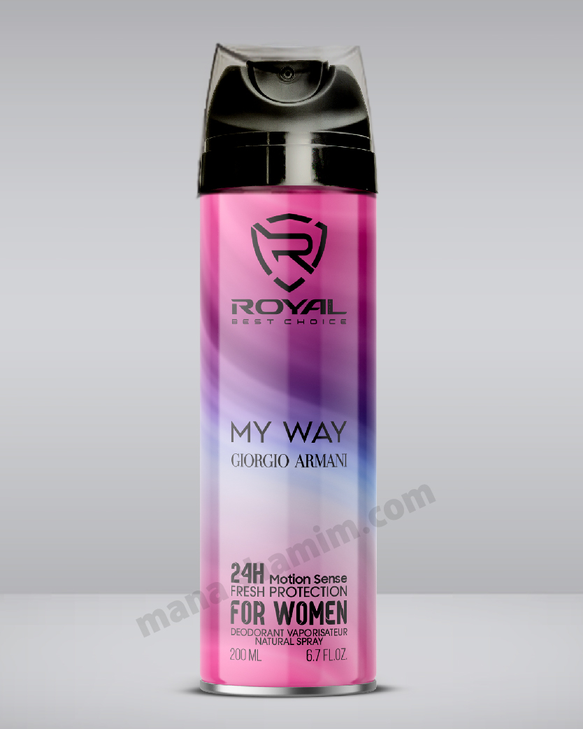  اسپری خوشبو کننده بدن جیورجیو آرمانی مای وی رویال برای بانوان