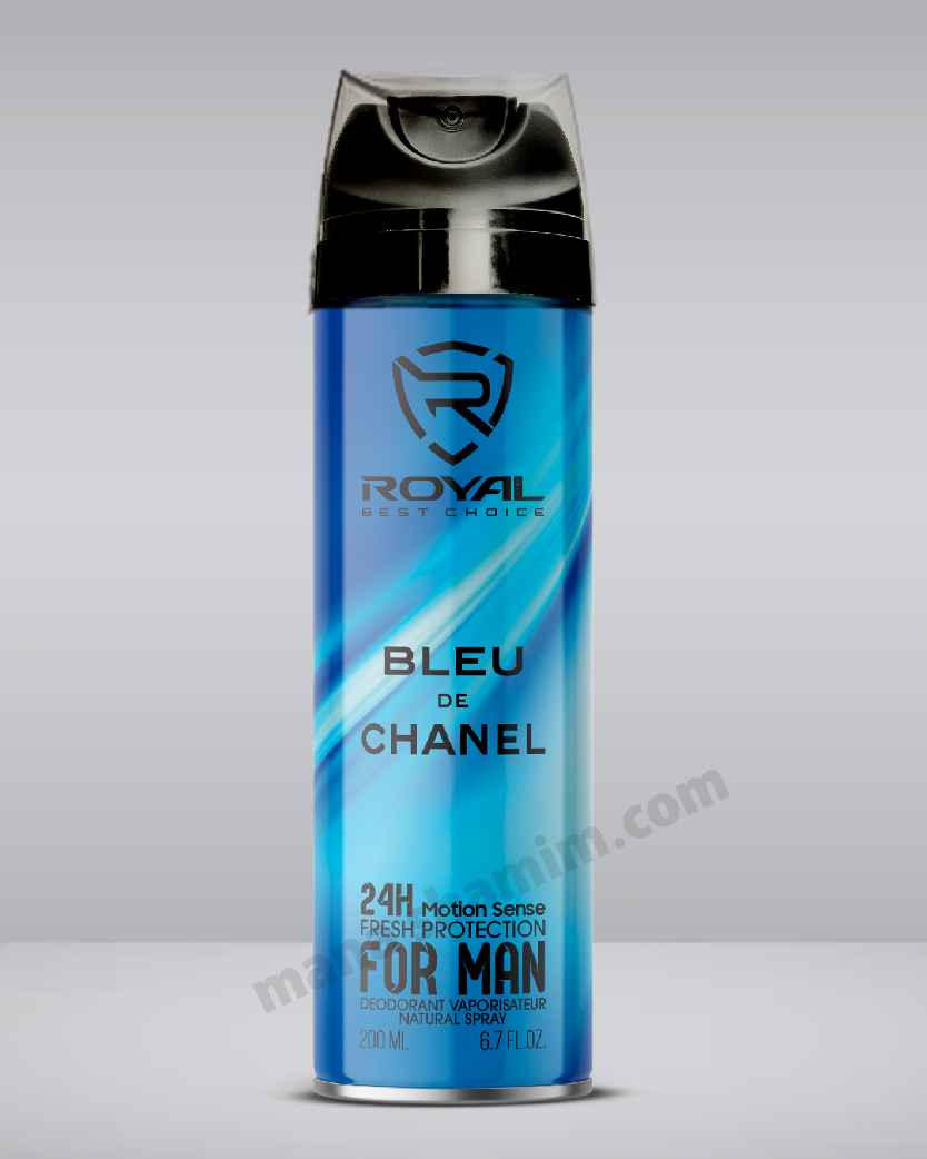 اسپری بدن بلو دی شنل رویال برای آقایان