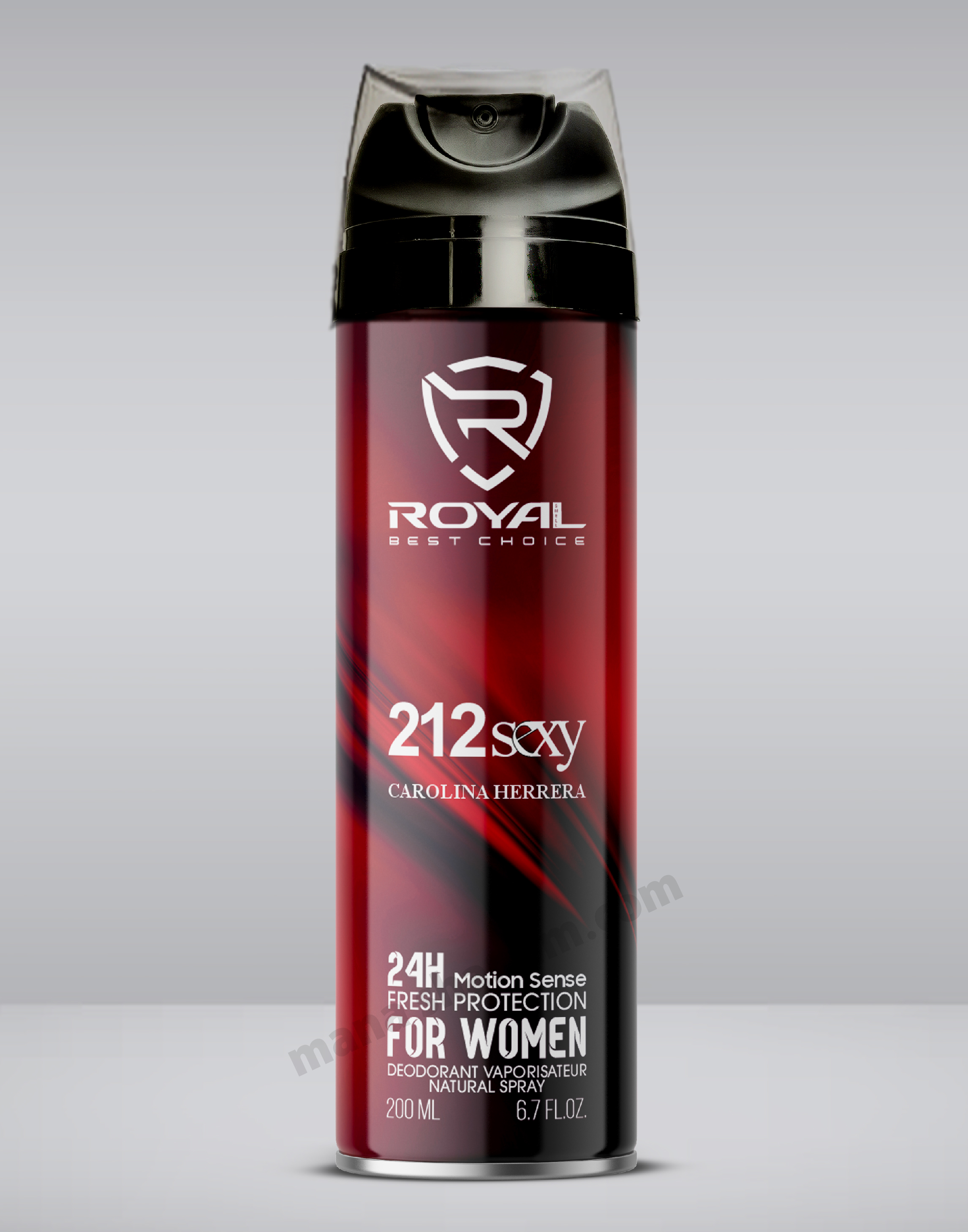 تصویر اسپری خوشبو کننده بدن ۲۱۲ سکسی رویال زنانه
